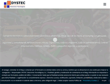 Tablet Screenshot of dystecsoluciones.com
